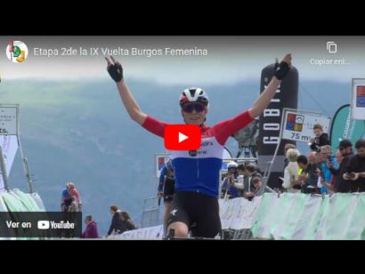 Vuelta a Burgos Femenina 2024: Vídeo resumen de la 2ª etapa