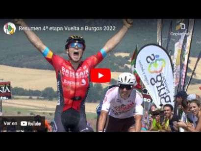 Vuelta a Burgos 2022: Vídeo resumen de la 4ª etapa
