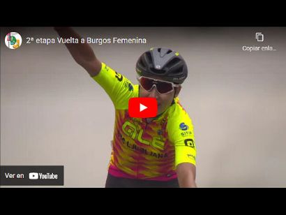 Vuelta a Burgos Femenina 2021: Vídeo resumen de la etapa 2