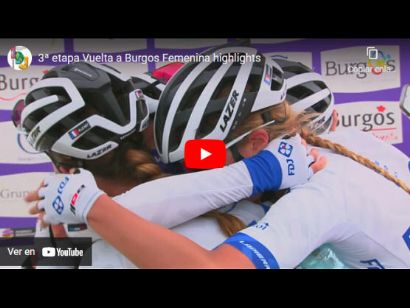 Vuelta a Burgos Femenina 2021: Vídeo resumen de la etapa 3