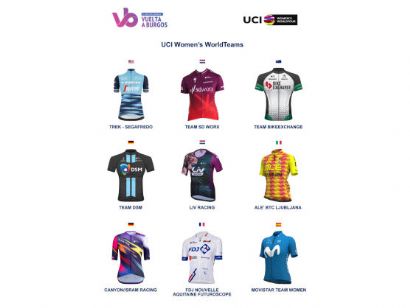 Los 9 equipos UCI Women´s WordTeam estarán en la VI Vuelta a Burgos Femenina