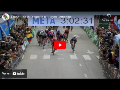 Vuelta a Burgos Femenina 2024: Vídeo resumen de la 1ª etapa