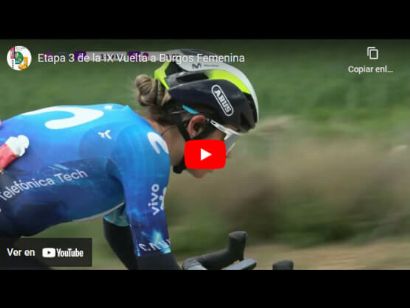 Vuelta a Burgos Femenina 2024: Vídeo resumen de la 3ª etapa