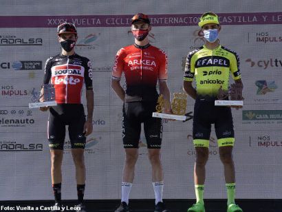 Matis Louvel, vencedor de la XXXV Vuelta a Castilla y León