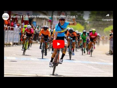 Vuelta a Colombia Femenina 2019: Vídeo resumen de la etapa 1