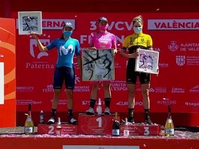 Chiara Consonni hace suya la Vuelta CV Féminas