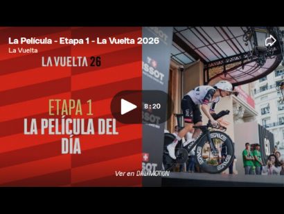 V�deo resumen de la 1� etapa de la Vuelta a Espa�a 2026
