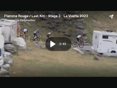Vuelta a España 2023: Vídeo del último kilómetro de la 3ª etapa