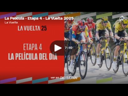 Vídeo resumen de la 4ª etapa de la Vuelta a España 2025