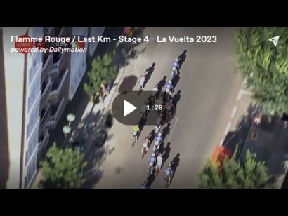 Vuelta a España 2023: Vídeo del último kilómetro de la 4ª etapa