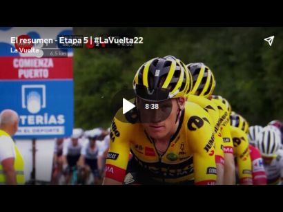 Vuelta a España 2022: Vídeo resumen de la 5ª etapa