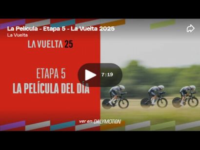 Vídeo resumen de la 5ª etapa de la Vuelta a España 2025