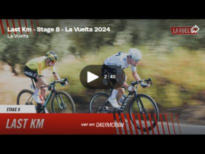 Vuelta a España 2024: Vídeo del último kilómetro de la 8ª etapa