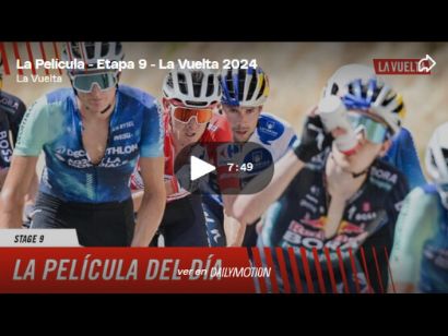 Vídeo resumen de la 9ª etapa de la Vuelta a España 2024