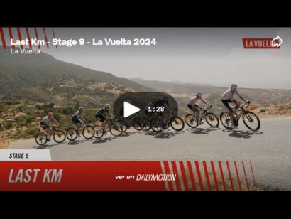 Vuelta a España 2024: Vídeo del último kilómetro de la 9ª etapa