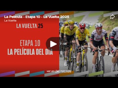 Vídeo resumen de la 10ª etapa de la Vuelta a España 2025