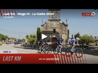 Vuelta a España 2024: Vídeo del último kilómetro de la 10ª etapa