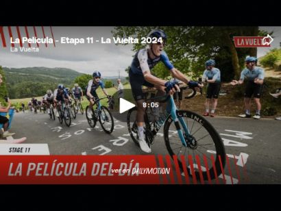 Vídeo resumen de la 11ª etapa de la Vuelta a España 2024