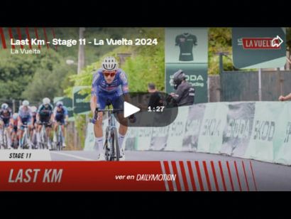 Vuelta a España 2024: Vídeo del último kilómetro de la 11ª etapa