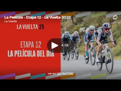 Vídeo resumen de la 12ª etapa de la Vuelta a España 2025