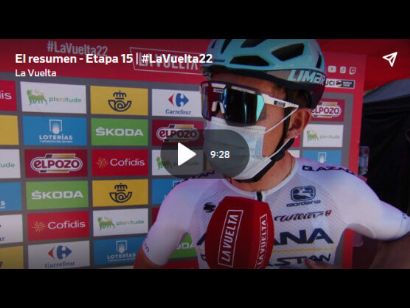 Vuelta a España 2022: Vídeo resumen de la 15ª etapa