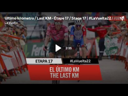 Vuelta a España 2022: Vídeo del último kilómetro de la etapa 17. Gana Rigoberto Urán