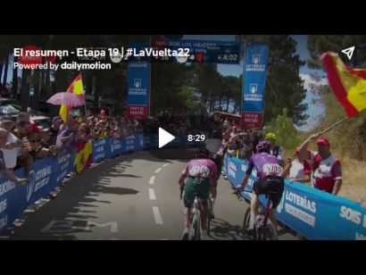 Vuelta a España 2022: Vídeo resumen de la 19ª etapa