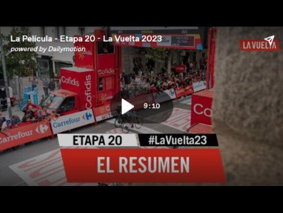 Vuelta a España 2023: Vídeo resumen de la 20ª etapa