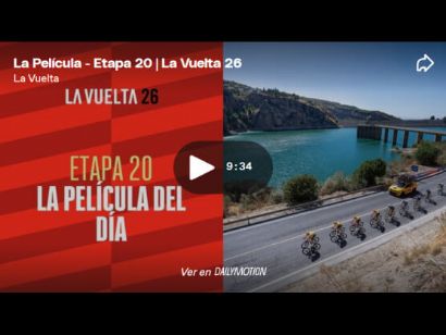 V�deo resumen de la 20� etapa de la Vuelta a Espa�a 2026