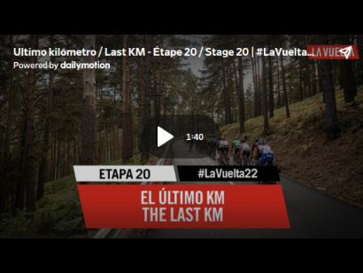 Vuelta a España 2022: Vídeo del último kilómetro de la etapa 20. Otra para Carapaz