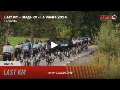 Vuelta a España 2024: Vídeo del último kilómetro de la 20ª etapa. ¡Gana Eddie Dunbar!