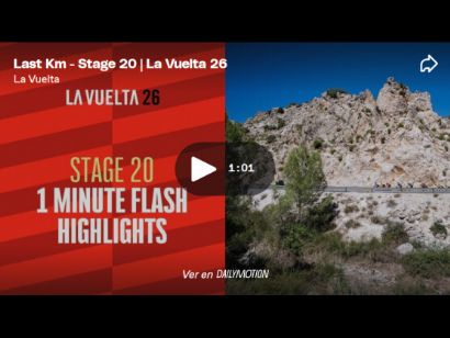 V�deo del �ltimo kil�metro de la 20� etapa de la Vuelta a Espa�a. �Landismo!