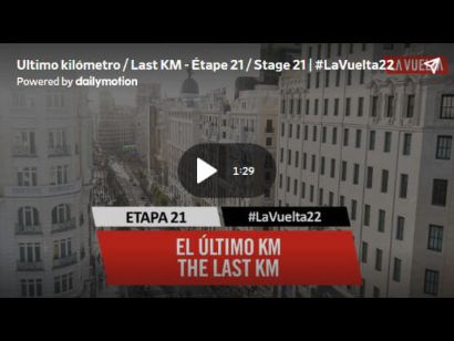 Vuelta a España 2022: Vídeo del último kilómetro de la etapa 21. Gana Sebastián Molano