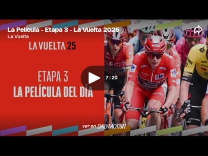 Vídeo resumen de la 3ª etapa de la Vuelta a España 2025
