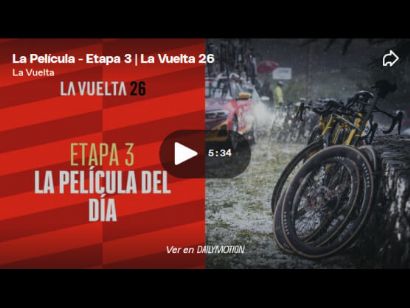 V�deo resumen de la 3� etapa de la Vuelta a Espa�a 2026