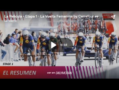 La Vuelta Femenina 2024: Vídeo resumen de la 1ª etapa