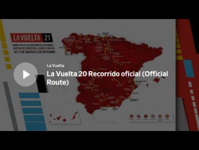 Vídeo presentación del recorrido de la Vuelta a España 2021