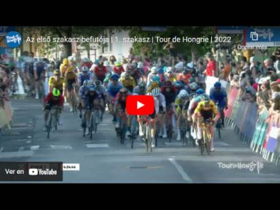 Vuelta a Hungría 2022: Vídeo del último kilómetro de la etapa 1