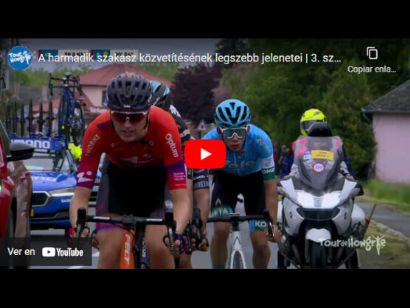 Vuelta a Hungría 2022: Vídeo resumen de la etapa 3