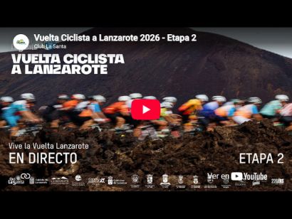 Sigue en directo la 2� etapa de la Vuelta Ciclista a Lanzarote 2026 [V�deo streaming]