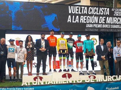 Xandro Meurisse hace suya la Vuelta a Murcia, Luis León Sánchez se lleva la última etapa