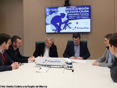 Primafrio patrocinará la Vuelta a la Región de Murcia de 2023