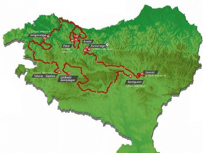 La Vuelta al País Vasco-Itzulia arrancará con una crono en Zumarraga y se decidirá en Eibar