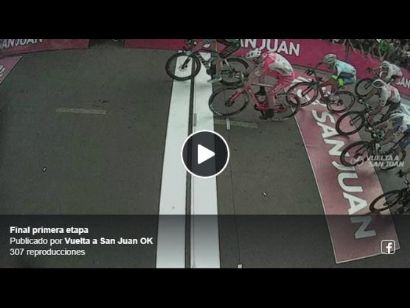 Vuelta a San Juan 2020: Vídeo del último kilómetro de la etapa 1