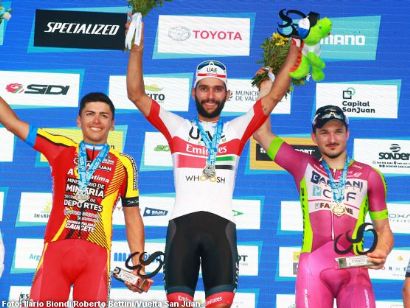 Vuelta a San Juan: Fernando Gaviria gana la segunda etapa y se viste de líder