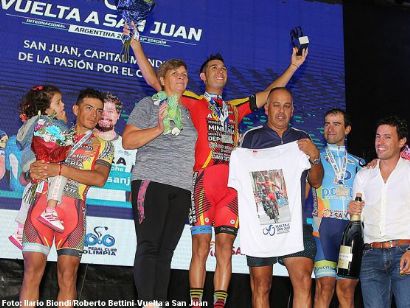 Vuelta a San Juan: Nicolás Tivani se impone en la sexta etapa, Winner Anacona sigue líder
