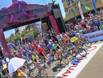 Gaviria, Evenepoel, Alaphilippe y Sagan, grandes estrellas de la Vuelta a San Juan
