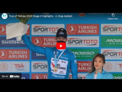 Vuelta a Turquía 2022: Vídeo resumen de la etapa 2