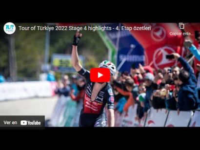 Vuelta a Turquía 2022: Vídeo resumen de la etapa 4