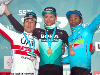 Felix Grossschartner se adjudica la Vuelta a Turquía y Caleb Ewan la última etapa